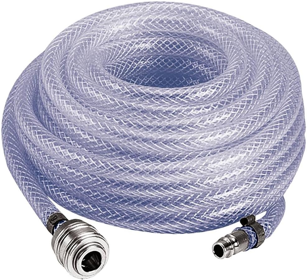 Original Einhell Fabric hose 15 m (compressor accessories, 15 m length, inner diameter 6 mm, R 1/4 internal thread, made of PVC fabric, max. working pressure 15 bar, suitable for all standard compressors)