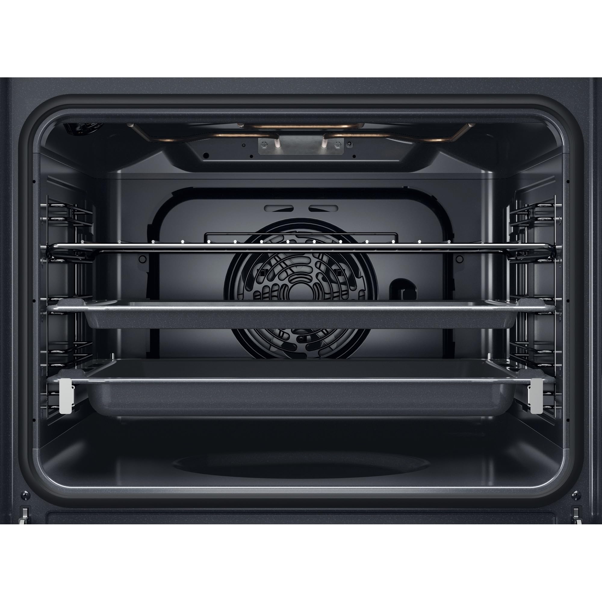Whirlpool OMR58HU1B Forno Multifunzione Inox 12 Funzioni Cook3 classe A+ 71Lt