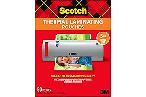 Scotch Thermal Laminating Pouches, 100-Pack, 8.9 x 11.4 Inches: Ultimate Document Protection