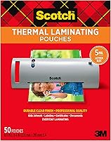 Vista 1 de Fundas térmicas de Scotch, de 5 mil, 8.9 x 11.4 pulgadas Paquete de 50