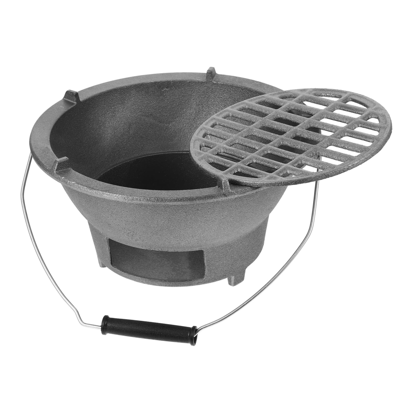BESPORTBLE Mini Grill Ghisa Per Bbq Portatile Per Ed Barbecue Kettle Per e Picnic