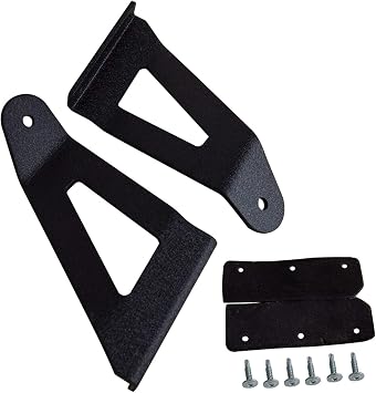 SKYWORLD 50 inch Curved LED Light Bar Upper Windshield Mount Bracket for 2004-2014 4WD/2WD Titan