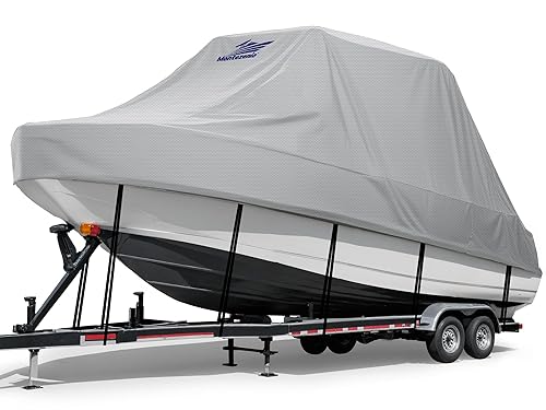 Tsukiko T-Top/Hard-Top Boat Cover, 900D Heavy Duty Marine Grade T-Top