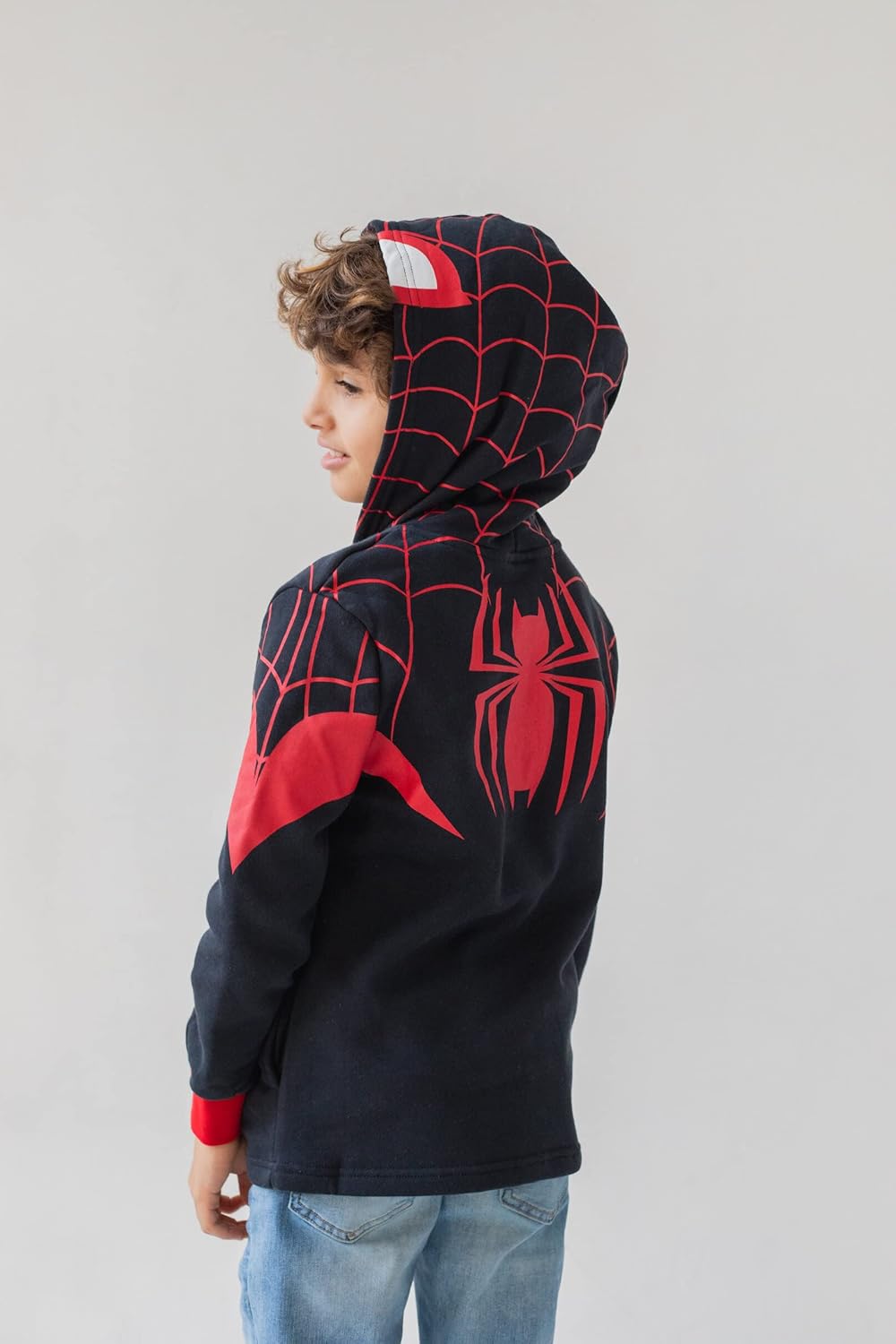 Marvel Spider-Man Spider-Verse Venom Zip Up Hoodie Toddler to Big Kid - Image 2