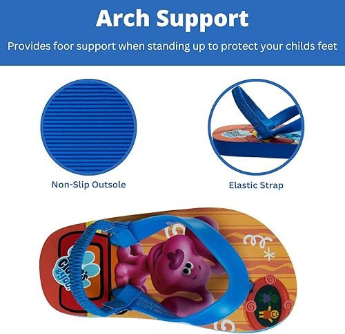 Miniatura 3 de Nickelodeon Sandalias de agua para niños y niñas - Paw Patrol Blues Clues Baby Shark - Sandalias de playa de verano para niños pequeños de secado