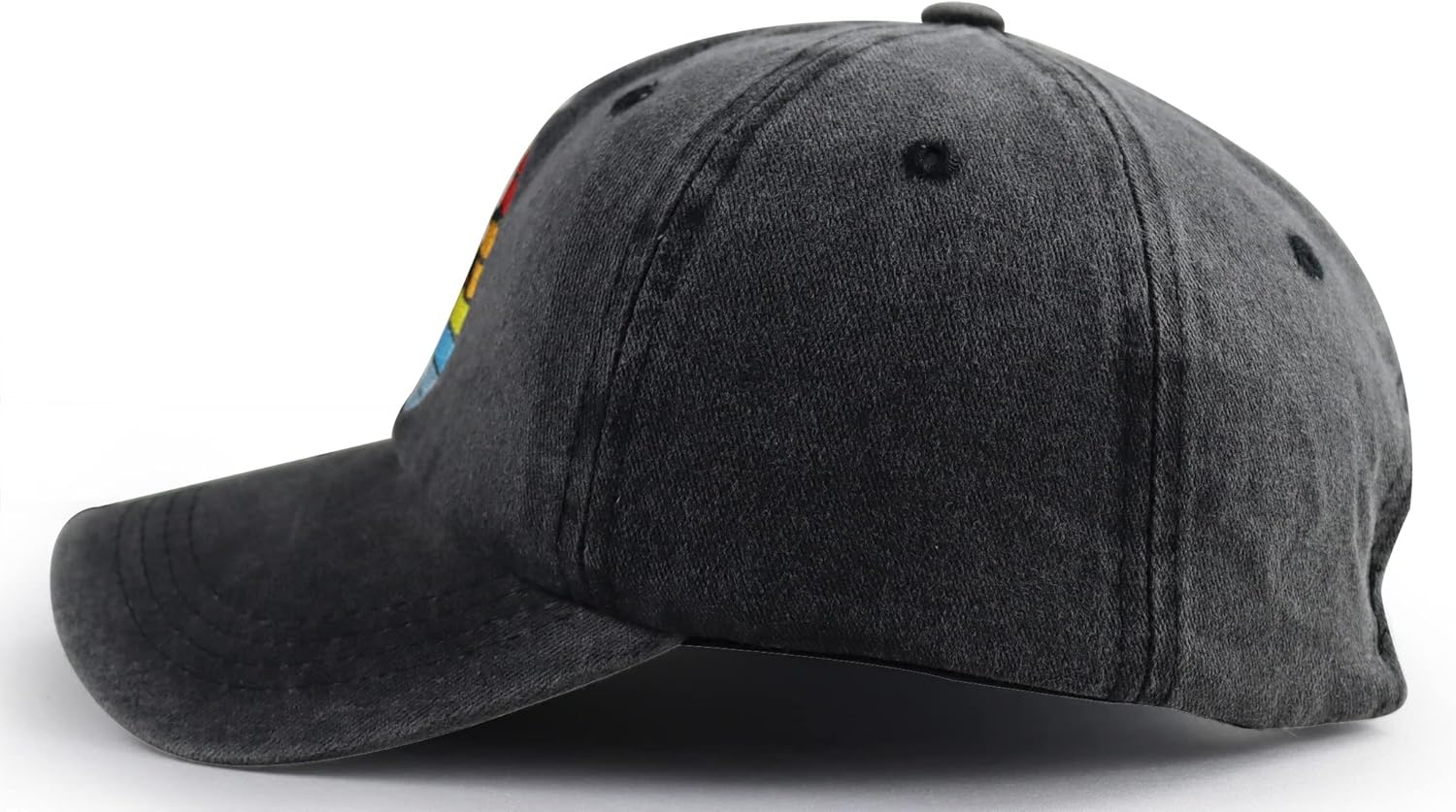 Palm Tree Baseball Cap for Men Women, Funny Vintage Adjustable Cotton Embroidered Summer Vacation Sun Beach Hat - Image 4