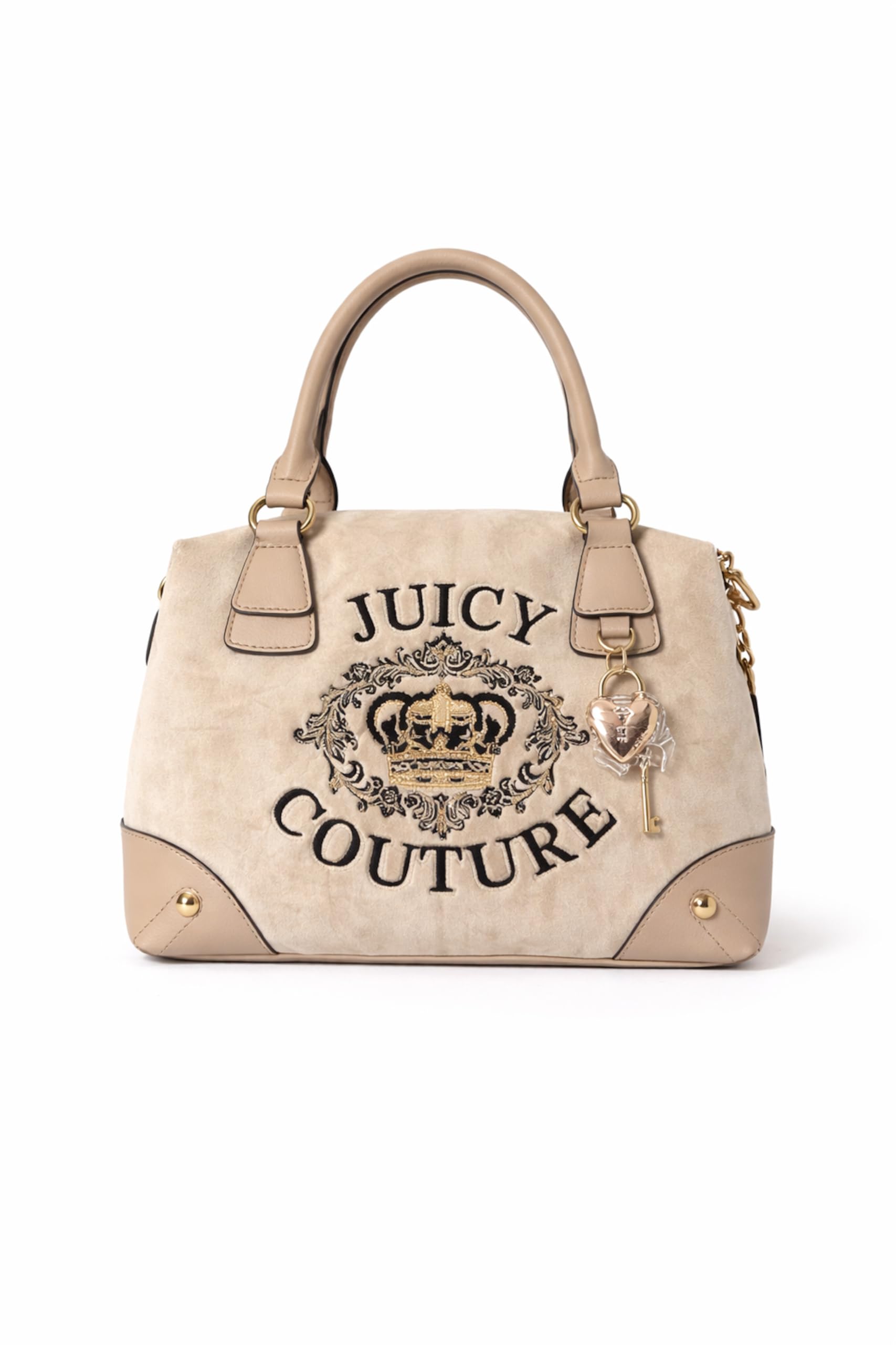 Juicy Couture ベロア ショルダーバッグ ブラウン 新品未使用品タグ 