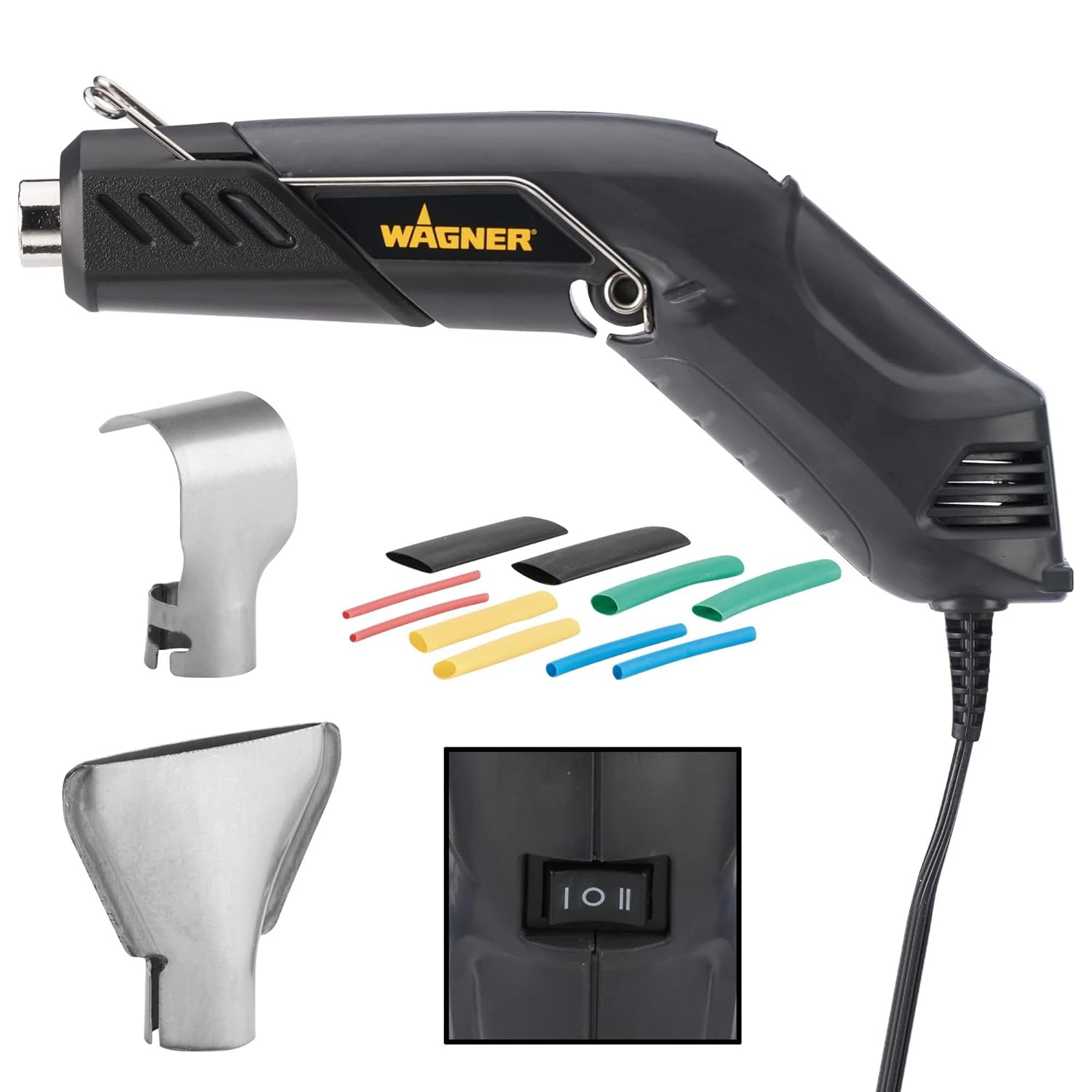 Wagner Spraytech 2410910 HT400 Electric Kit Heat Gun Heat Gun for Electrical Wire Repair Shrink Tubing Shrink Wrapping