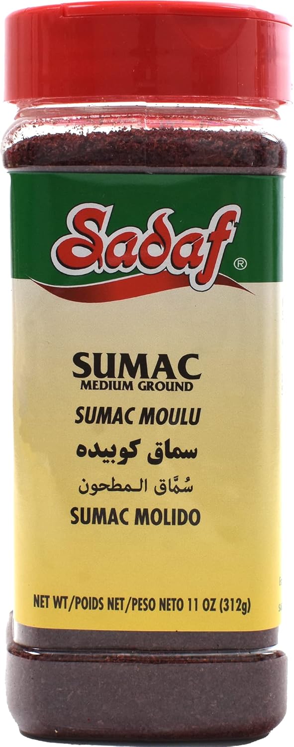 Sadaf Sumac spice ground Pure sumac seasoning powder Kosher Persian spice, packed in The