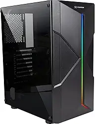Gabinete Gamer Mid Tower HOLT RGB Fortrek