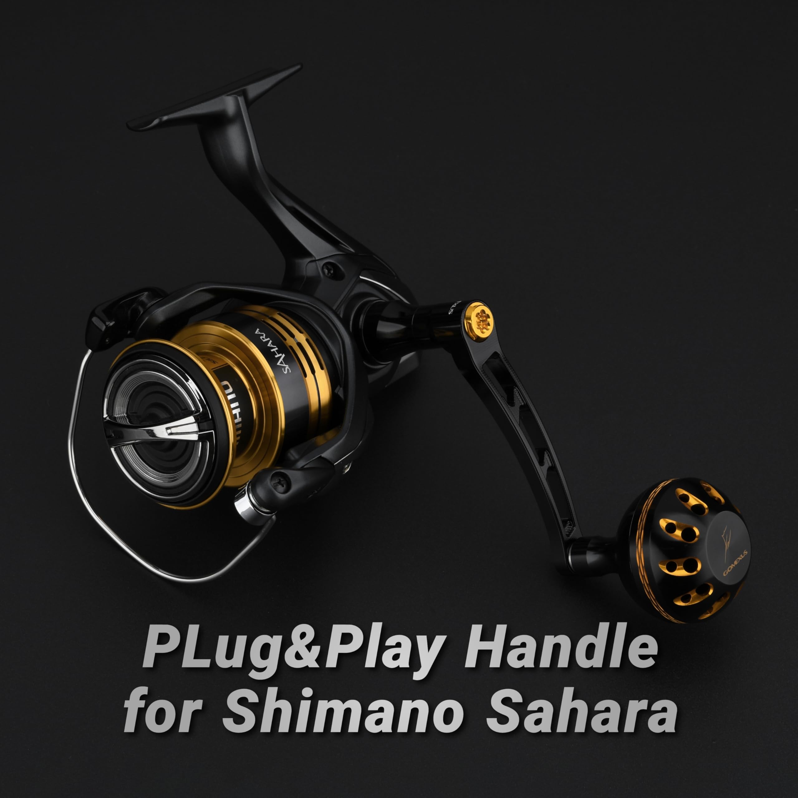 Gomexus Hunter Power Handle Compatible with Shimano Nasci 1000