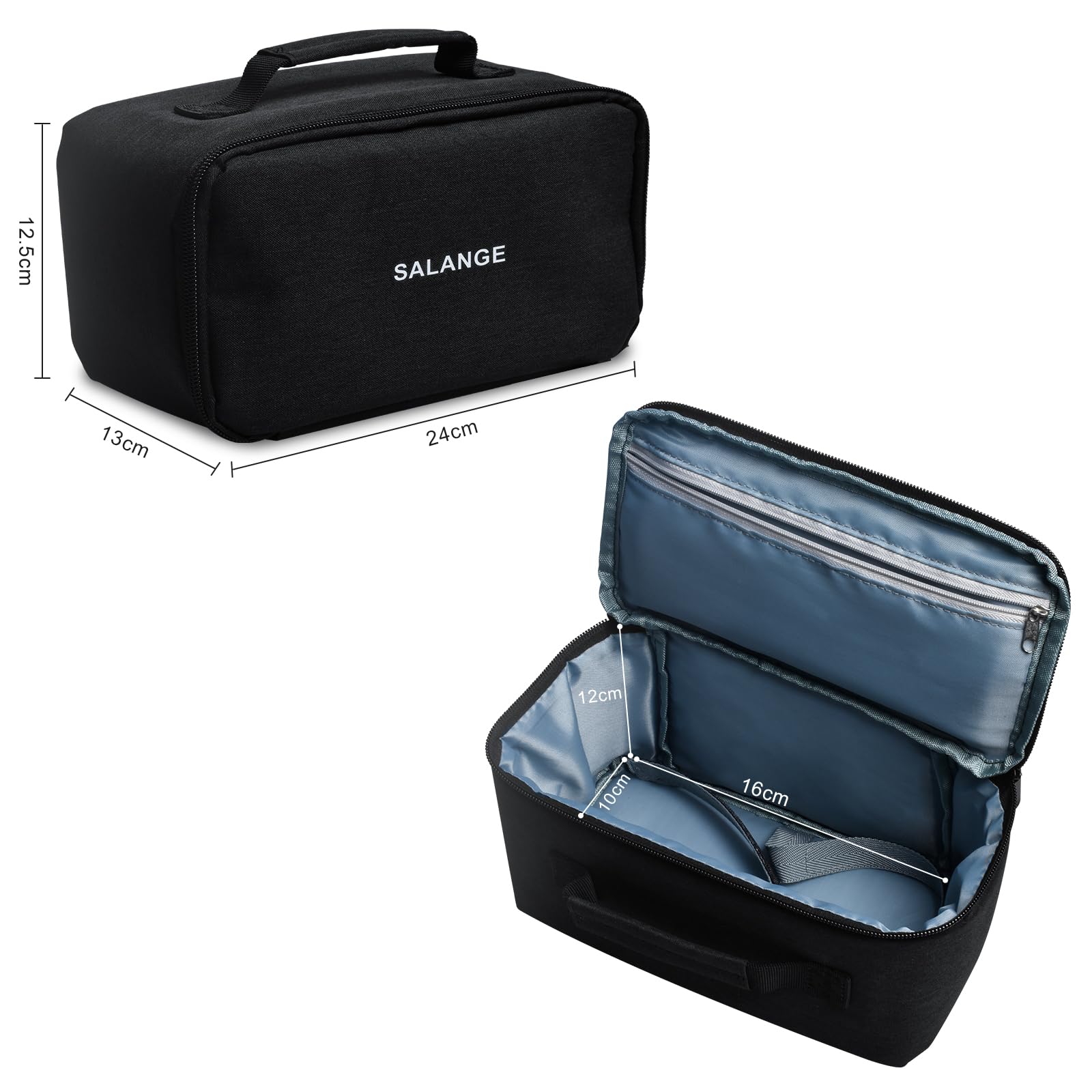 Salange Mini custodia per proiettore HY320, borsa da viaggio con cerniera