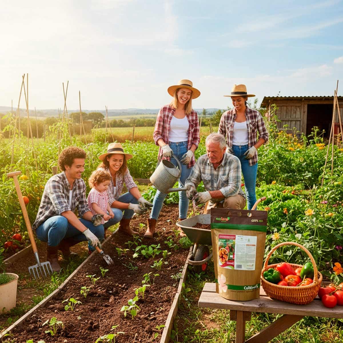 CULTIVERS Engrais calcium pour tomates et poivrons 1 kg, écologique, action immédiate, correcteur de carences, améliore la fructification et renforce la résistance naturelle des cultures
