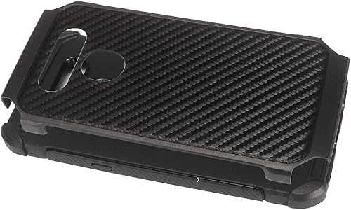 Miniatura 8 de Para LG K51, LG Reflect (LM-K500) - Funda híbrida de goma para teléfono - AH2 Negro