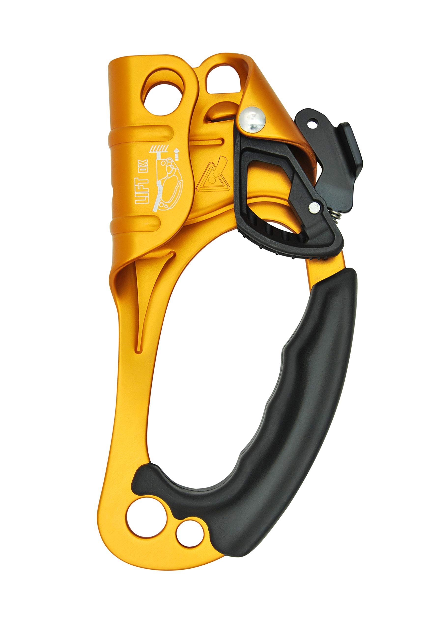 Kong. Lift. Maniglia per Risalita su Corde. Camma Dotata di Sistema Anti-Ribaltamento. Made in Italy. CE EN 567, CE EN 12841/B. Alluminio. 225g