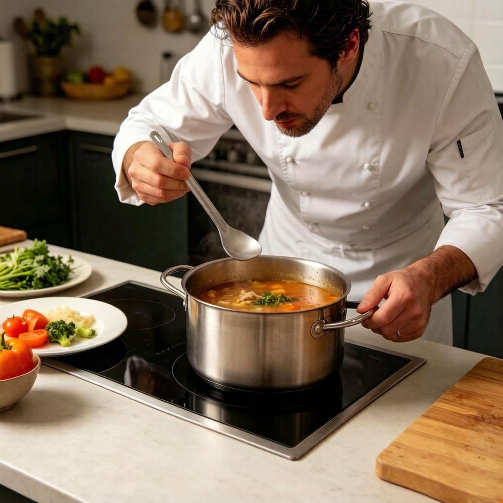 Ensemble cuillère et fourchette portable ultraléger pour le camping, la randonnée et la randonnée avec sac – Couverts durables pour manger facilement en déplacement
