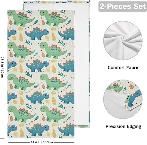 Miniatura 7 de Vdsrup Juego de 2 toallas de baño de mano de gnomo de Navidad con copos de nieve de invierno, toallas de baño pequeñas, toallas suaves para la cara