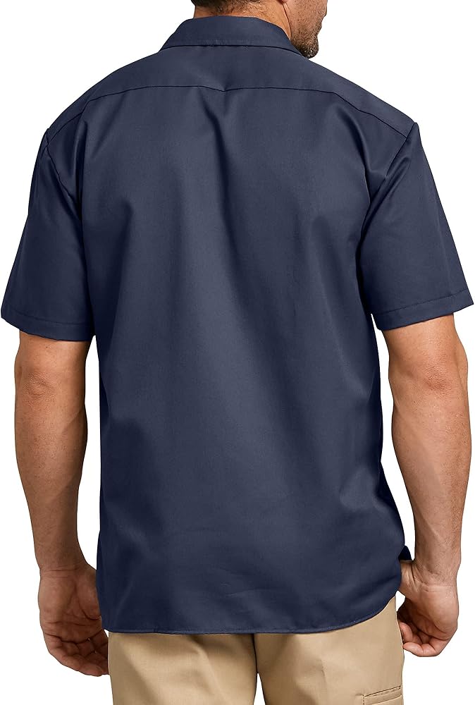 90s Dickies Freemason NAVY 半袖 ワークシャツ 90s Dickies Freemason NAVY 半袖 ワークシャツ