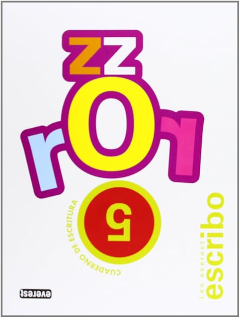 Portada de Leo Everest Cuaderno de Escritura 5