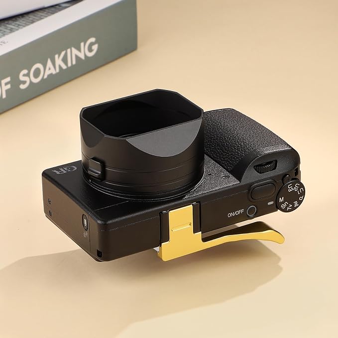 Haoge GR4 Metal Square Lens Hood para RICOH GRVI miniatura 4