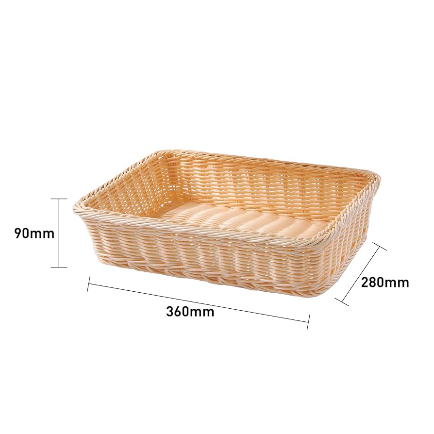 Alzatina Portapane HENDI 2 Livelli - Espositore Cestini Pane GN 1/2 Acciaio Inox