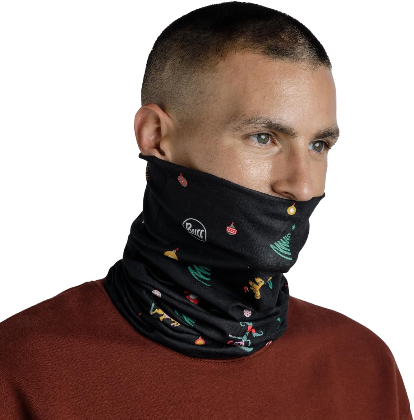 Buff Shawl Unisex Adulto - Sciarpa Multifunzione Con Protezione UV 50+ | Materiale Riciclato