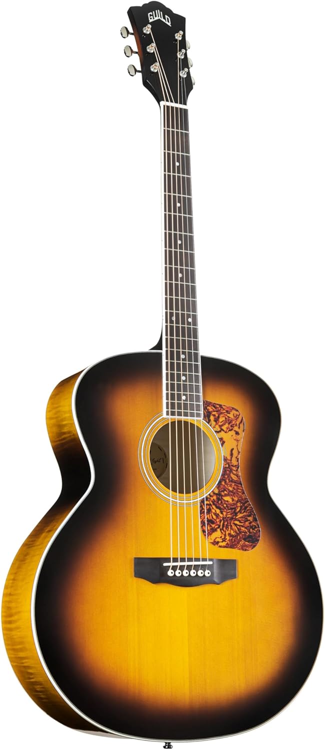 Guild F250E Jumbo Acoustic Electric Guitar