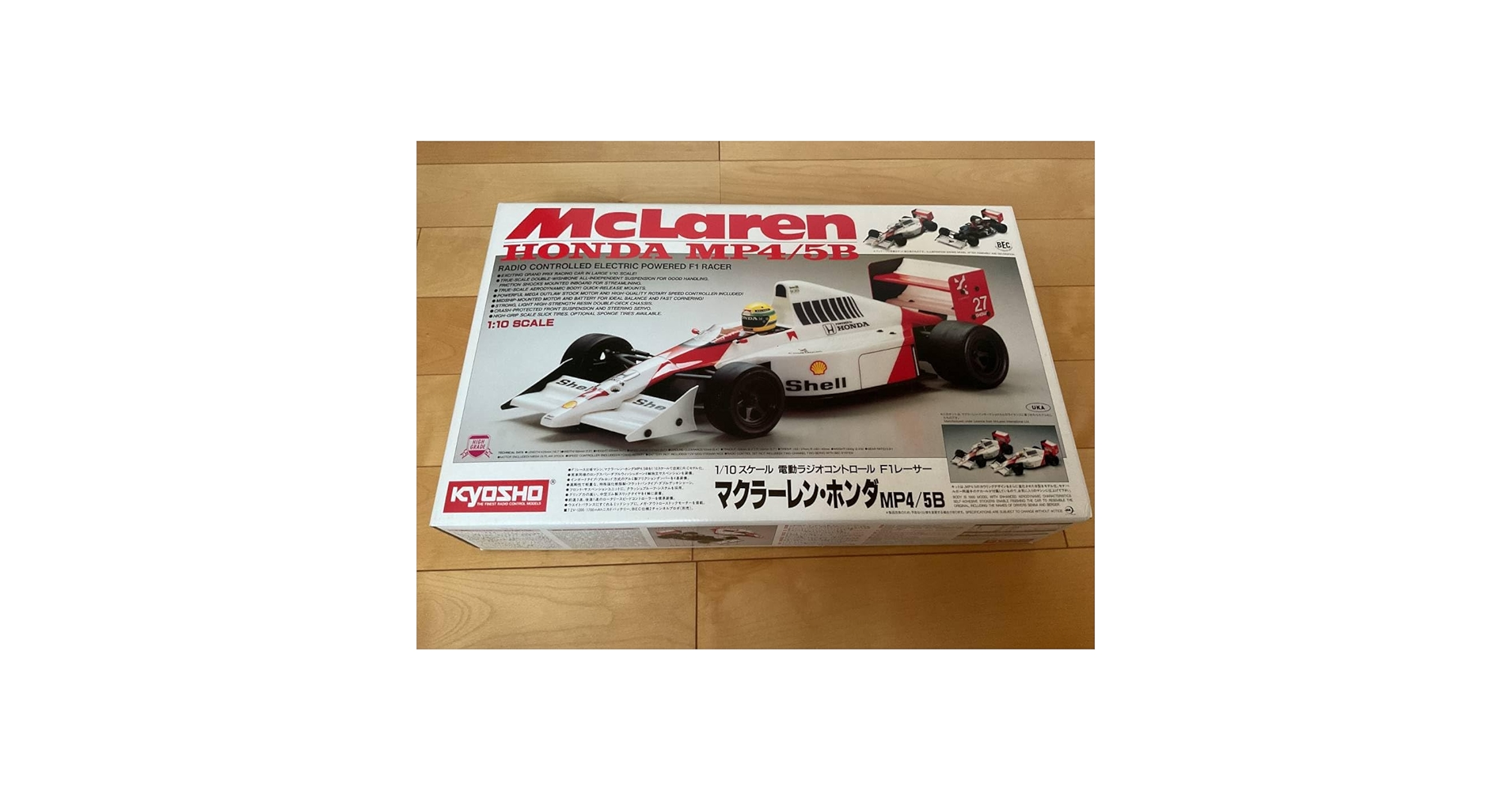 u*f様 KYOSHO マクラーレン・ホンダMP4/5B　F1レーサー　1/10 u*f様 KYOSHO マクラーレン・ホンダMP4/5B F1レーサー 1/10