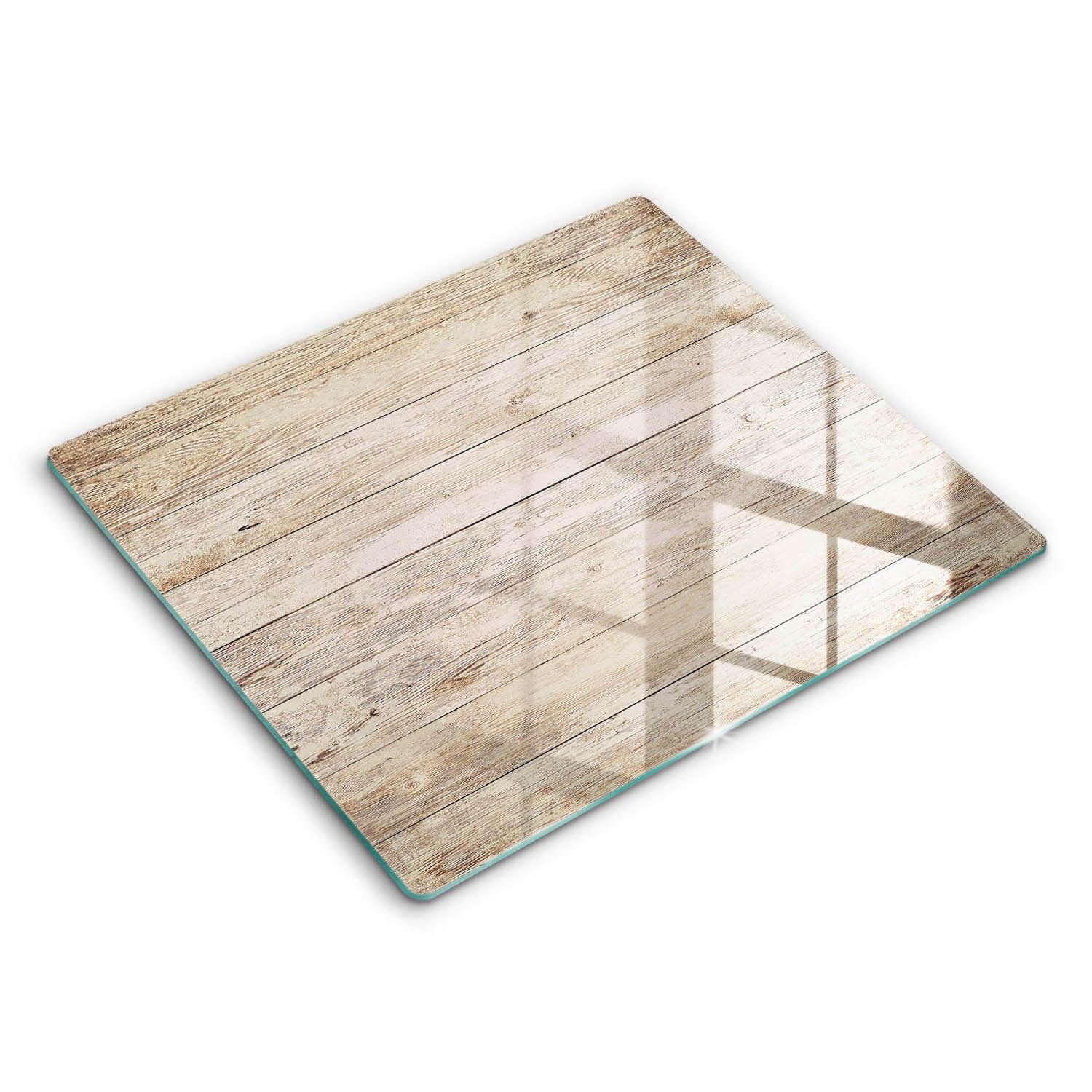 Planche à découper induction 60x52cm en matériau résistant style bois pour protéger vos plaques