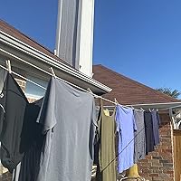 Vista 6 de JEUIHAU Cuerda de algodón de 328 pies de 1/4 de pulgada, cuerda blanca natural de 0.236 in para colgar ropa, manualidades, macramé, hacer cestas