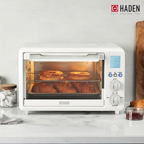Miniatura 7 de Haden Combo de freidora de aire y horno tostador de 6 rebanadas para cocina, marfilcobre