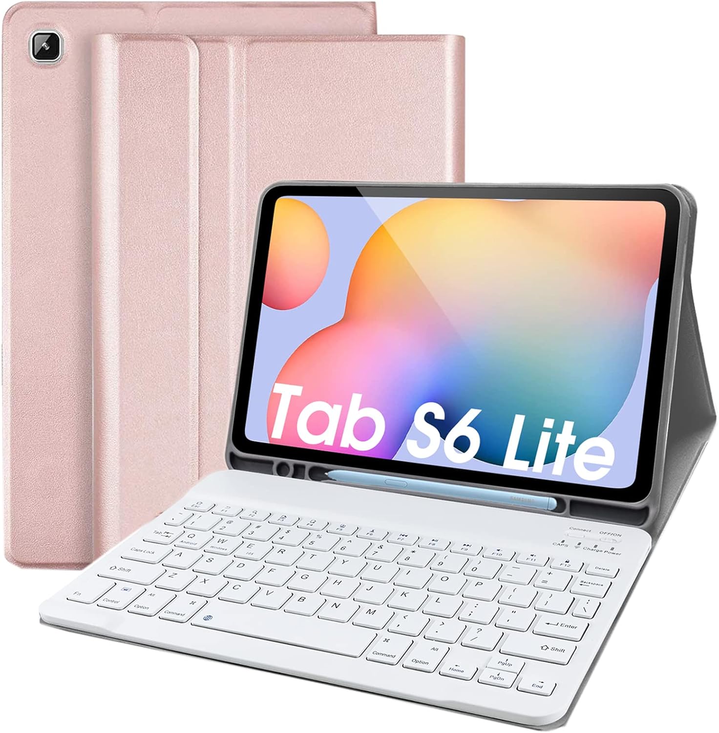Case For Samsung Galaxy Tab S6 Lite 2022 Case With Keyboard P610 P615
