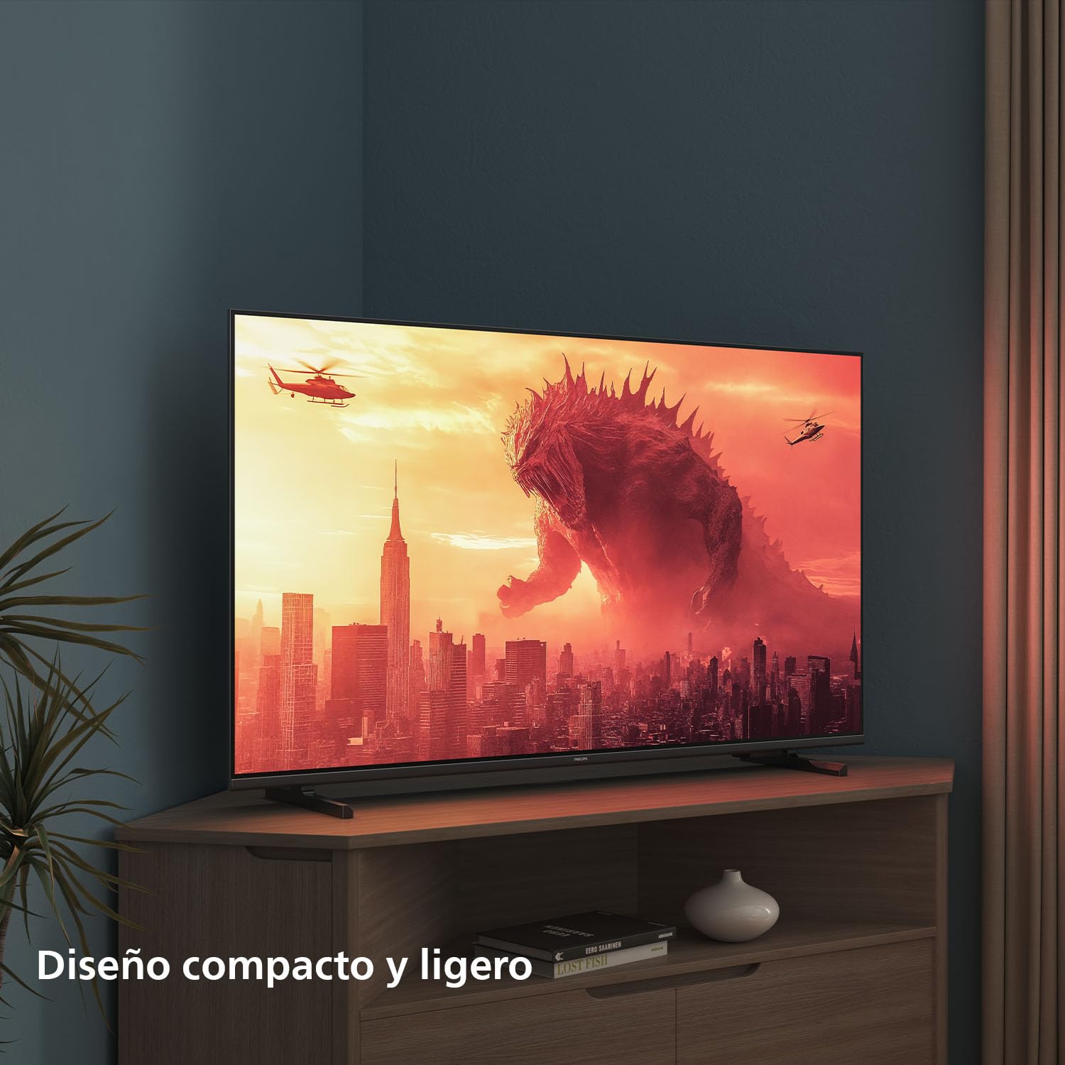 PHILIPS 32PHS5500 FHD LED TV - Pantalla de 32 Pulgadas con Pixel Plus, diseño Compacto y Dolby Audio con Vocal Boost