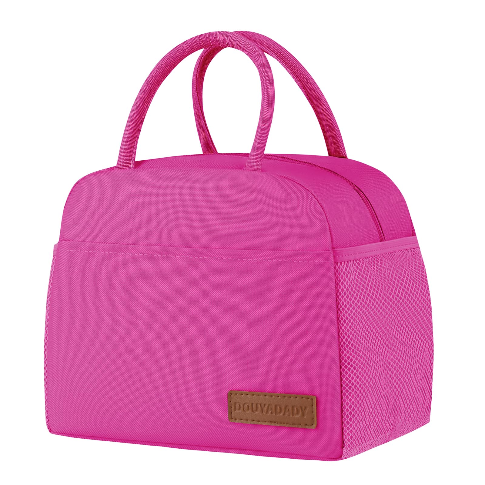 Lunch Bag Women/Men Lunch Box Women/Men (Rose Red)