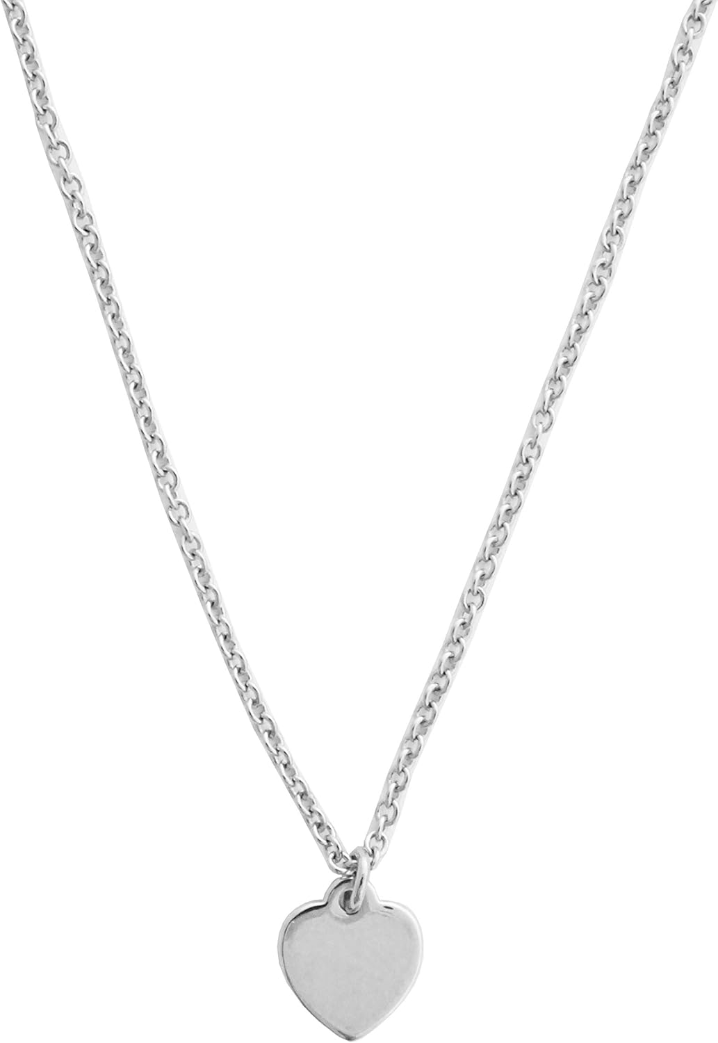 Honeycat Magic Charm Heart Necklace in Gold, Rose Gold, or Silver | Minimalist, Delicate Jewelry