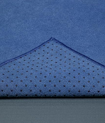 Miniatura 3 de Manduka Yogitoes - Toalla para esterilla de yoga caliente, 71 pulgadas, agarre activado por humedad, puntas de silicona patentadas, altamente