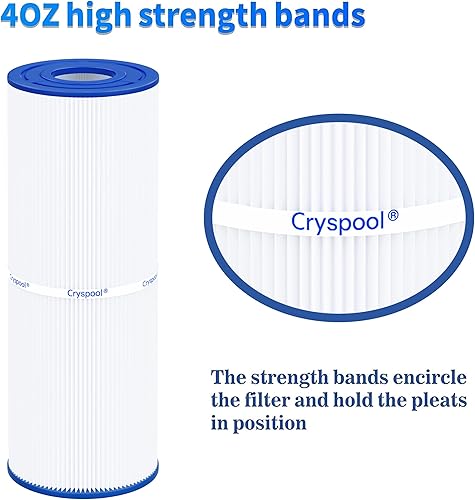 Miniatura 6 de Cryspool® 04072 Filtro compatible con filtro de bañera de hidromasaje PRB25-IN, C-4326, FC-2375, 3005845, R172327, R173429, 33521, 25392, 817-2500,