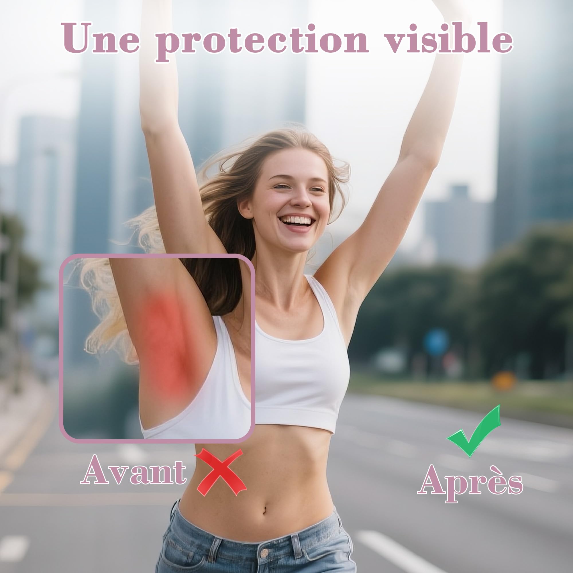 Stick Anti Frottement Cuisse, Prévient les Frottements et les Irritations Cutanées, Prévient Efficacement les Frottements et les Ampoules, pour les Cuisses, les épaules, La Poitrine, les Pieds - 4