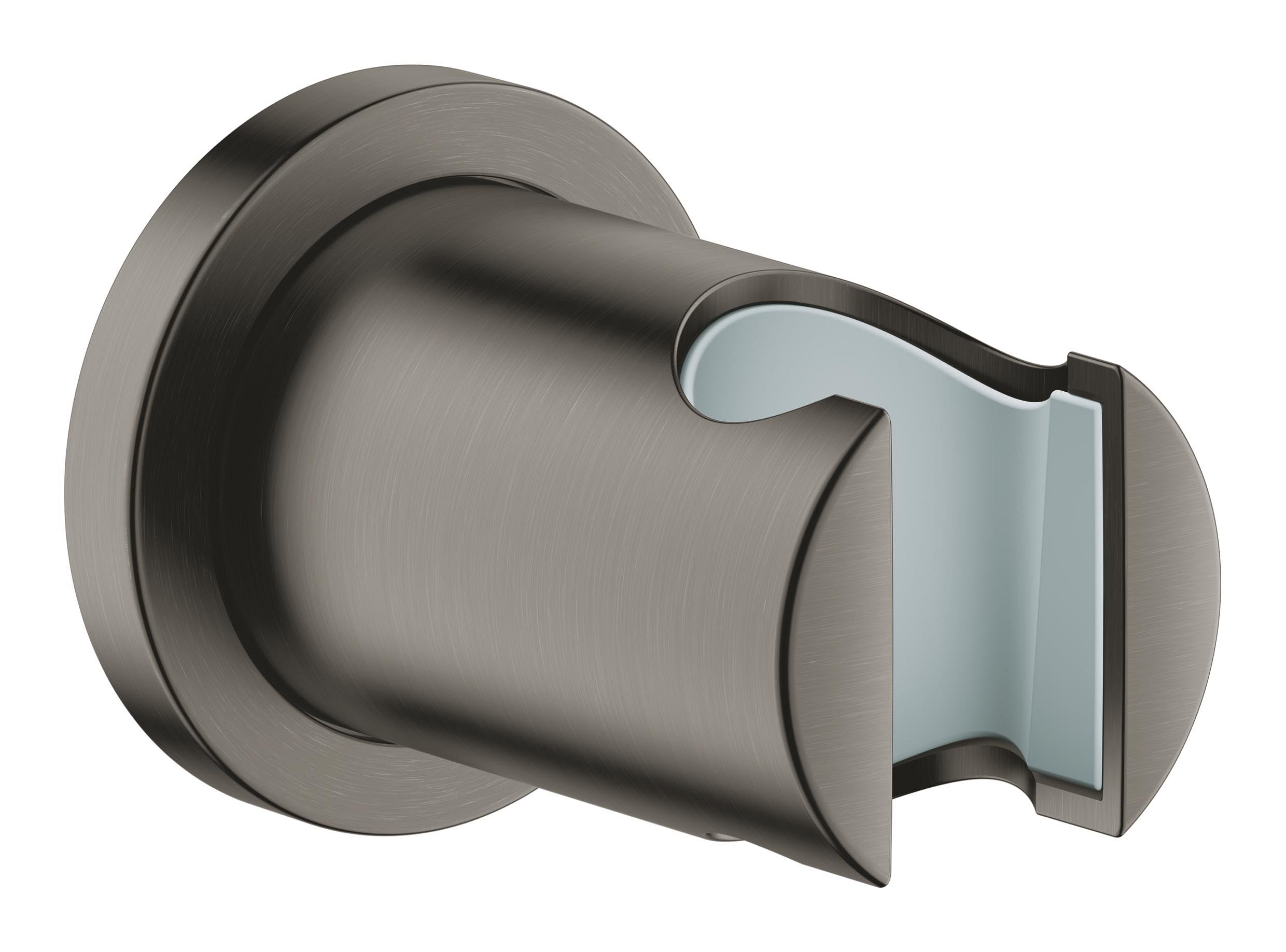 GROHE Rainshower, Wandhalter für die Handbrause, runde Rosette, Anthrazit
