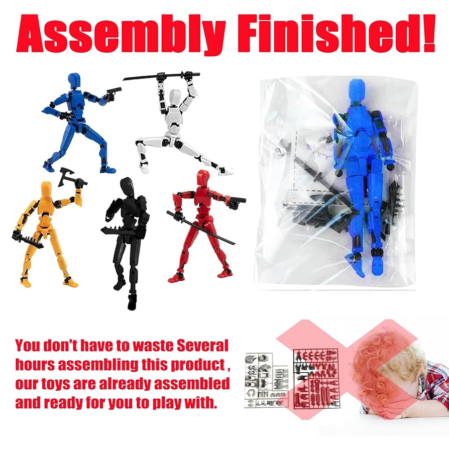 Amazon.com: Dumwick Titan 13 Action Figure, Lucky Robot 13