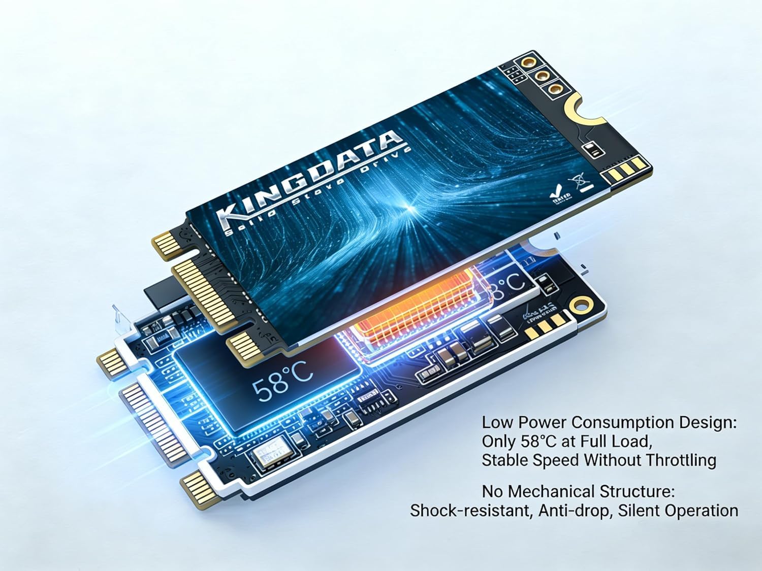 Amazon.com: KINGDATA M.2 2242 SSD 250GB Ngff Internal Solid State