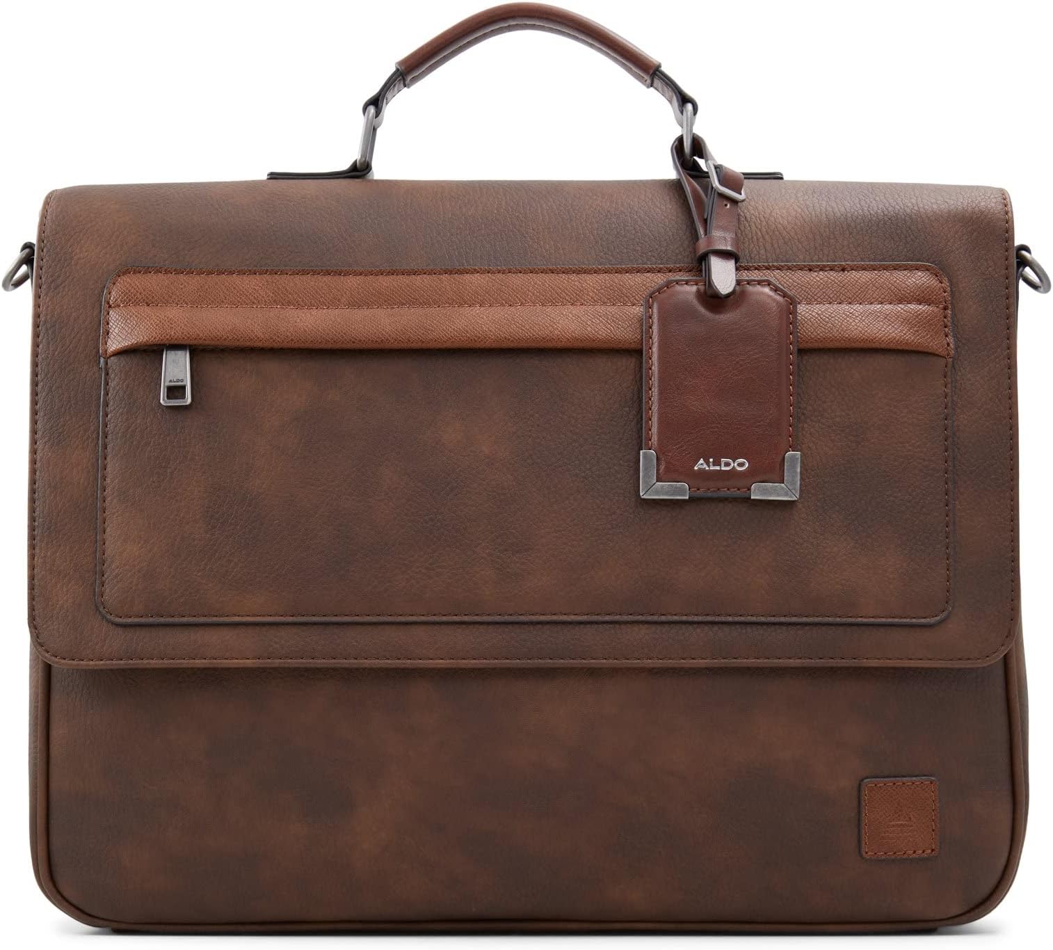 ALDO Mens Bemini Messenger Handbag, Brown