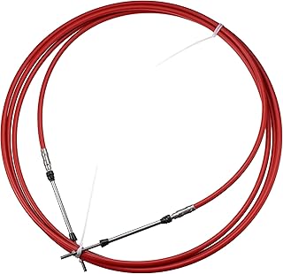 Motoforti 1 cable de caja de control remoto de 16 pies y 197 pulgadas, color rojo