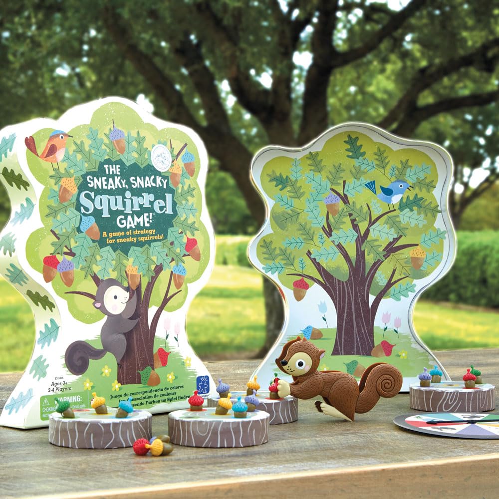 Learning Resources Juego para asociar Colores Sneaky, Snacky Squirrel Game