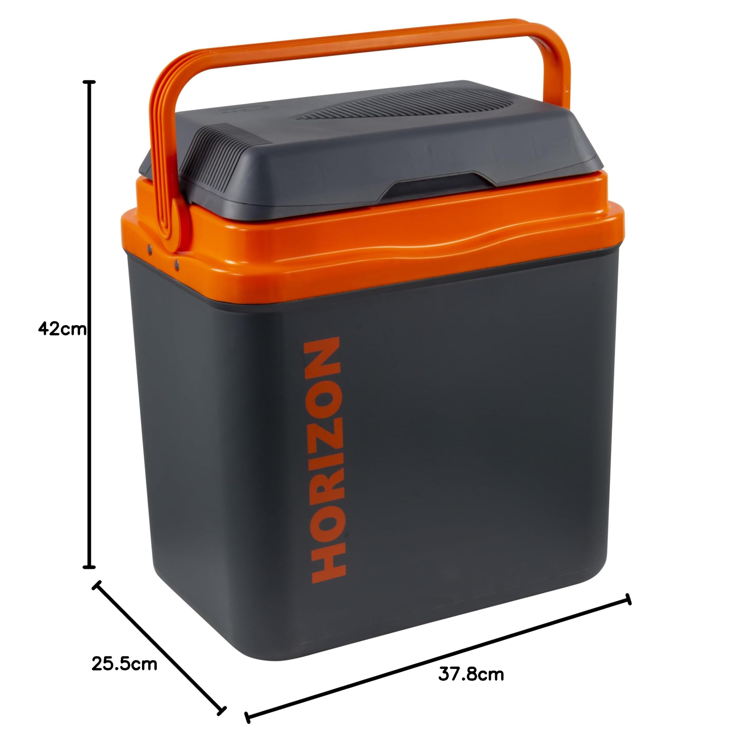 GioStyle Frigorifero Elettrico Portatile Horizon | 20 L | Doppia Alimentazione 230V/12V | Facile da Trasportare