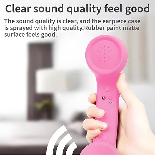 Miniatura 3 de Teléfono retro 2026 para iPhone y Android, auricular para teléfono celular, teléfono retro Bluetooth, receptor de teléfono para teléfono celular,