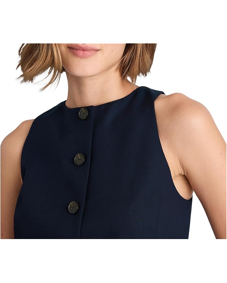 Madewell Crewneck Cutaway Vest - Tencel Twill - #3 of 4
