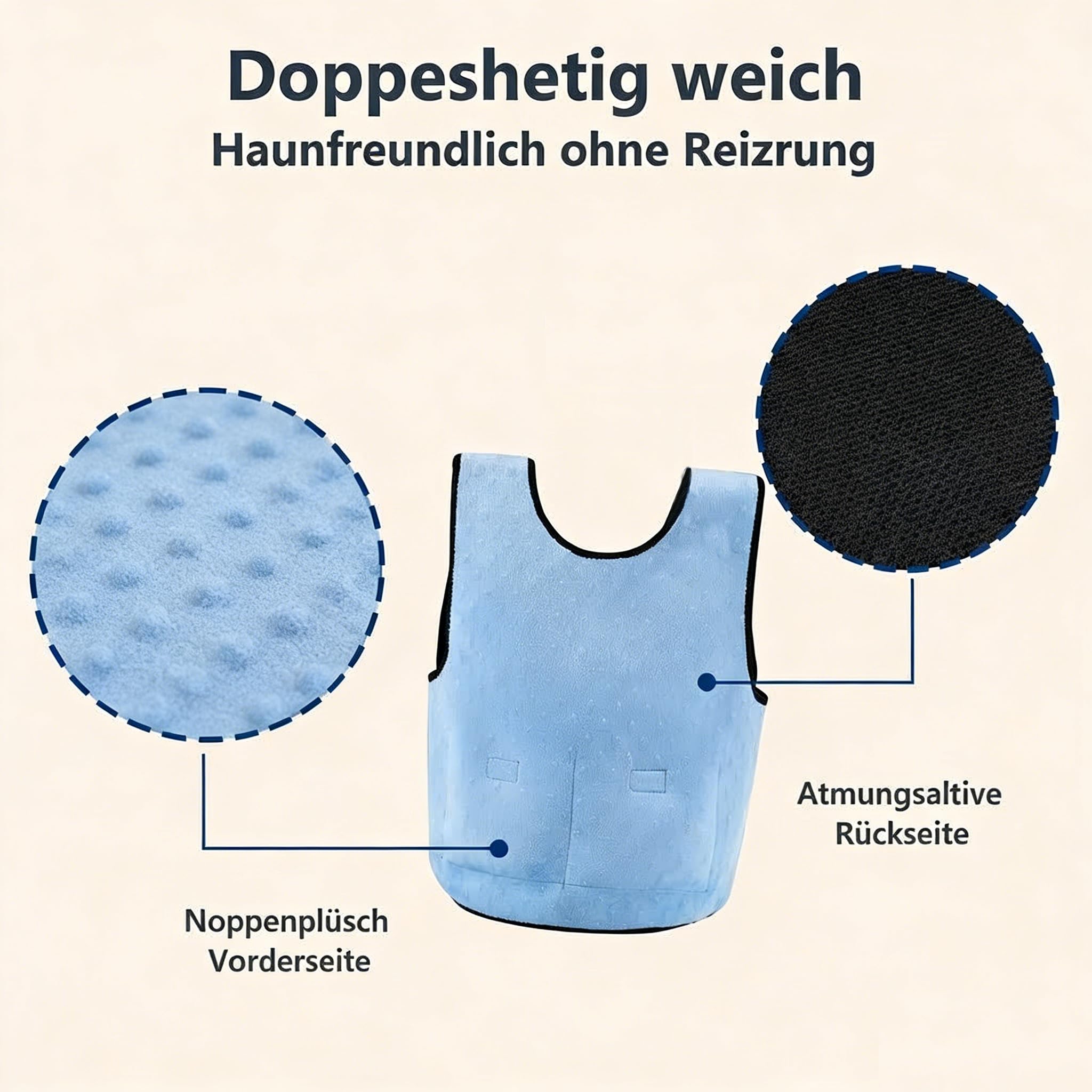 Gewichtsweste für Kinder,Gewichtsweste,Sensorische Kleidung für Autismus,Weste für Jungen und Mädchen,für Kinder im Alter von 2 bis 14 Jahren,ABR, ADHS,SPD,Behandlungsstörungen