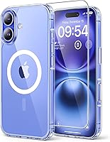 Vista 139 de TAURI Funda magnética 5 en 1 diseñada para iPhone 14 para iPhone 13, [compatible con MagSafe] con 2 protectores de pantalla + 2 protectores de lente