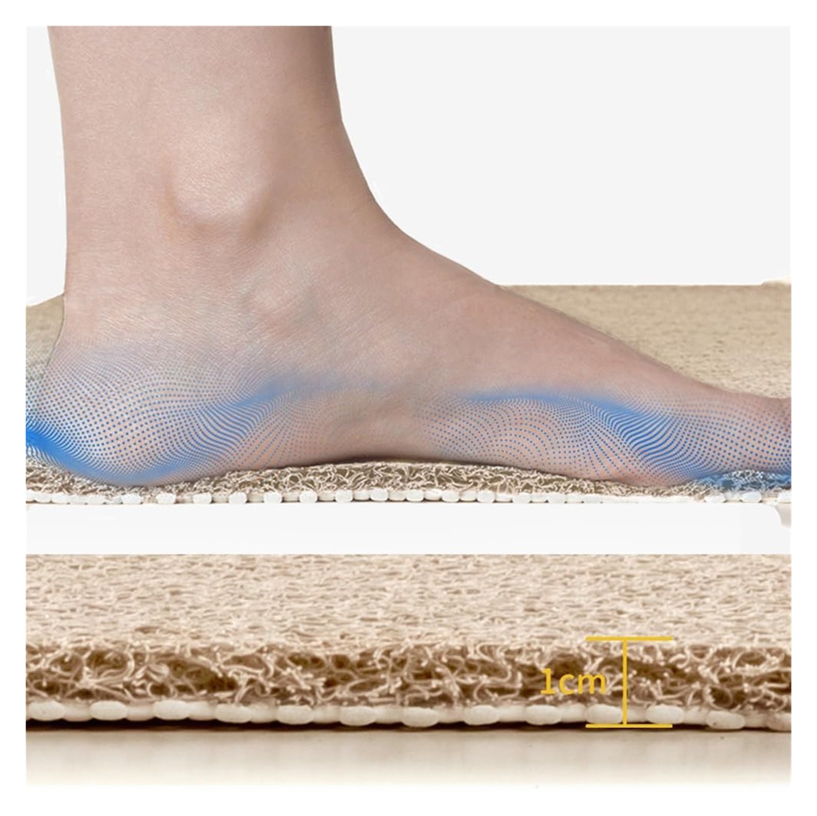 Alfombrilla de baño, alfombrilla de ducha de esquina, alfombrillas de baño curvas for ducha interior, alfombrilla de baño con sector de lufa, alfombrilla antideslizante for el suelo del baño, alfombri